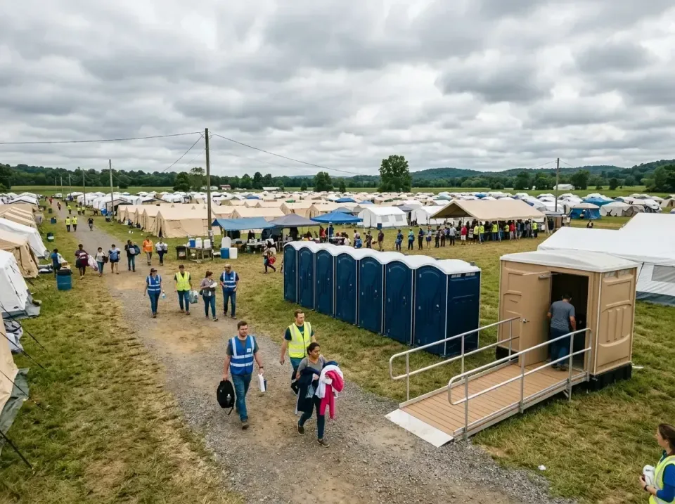disaster-relief-camp-restrooms-010 — frequently asked questions, Dumpster & Portable Bathrooms Rental in Sunnyside, CA